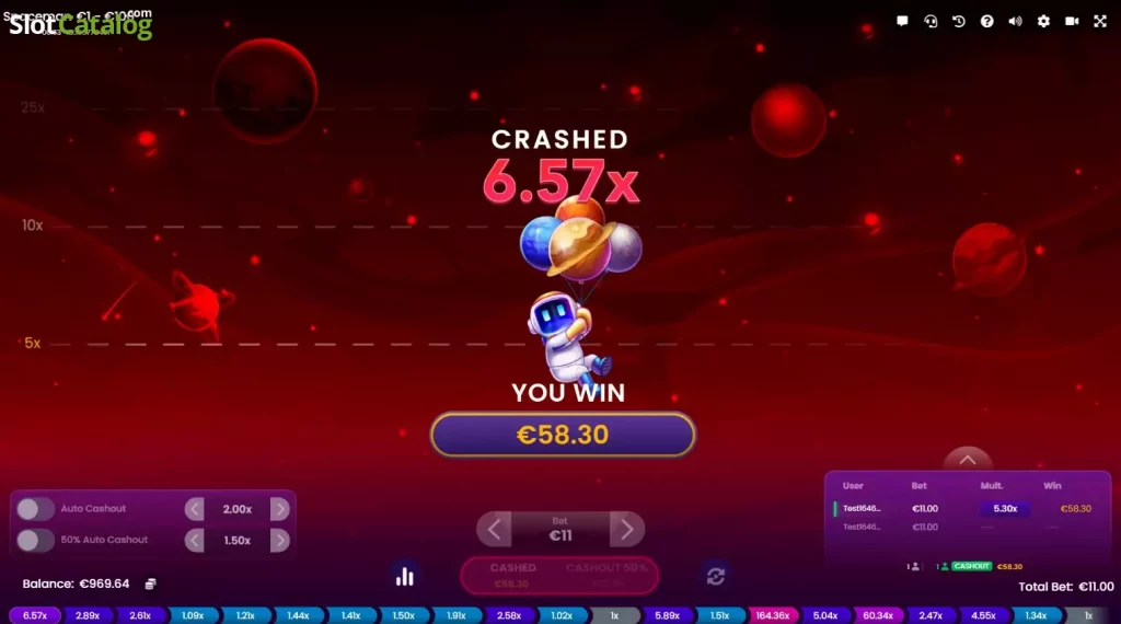 Spaceman Game Features